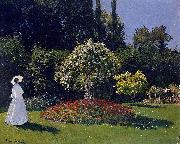 Claude Monet Woman in a Garden painting